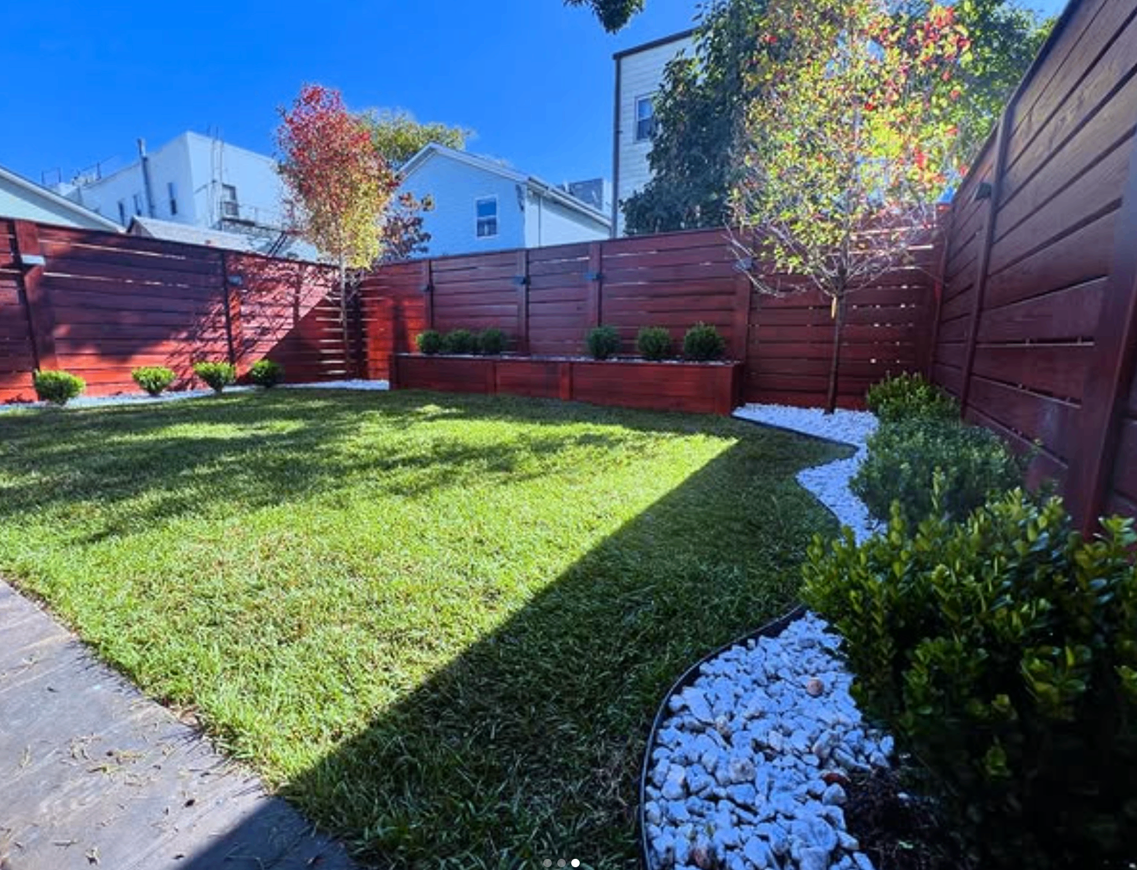 Landscaping project